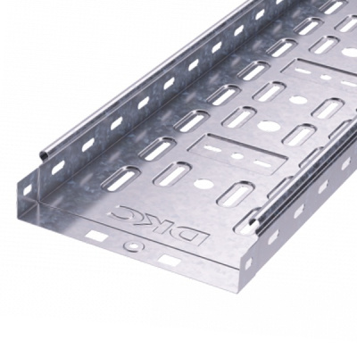 Лоток кабельный замковый перфорированный 200х50 мм, горячеоцинкованный изображение