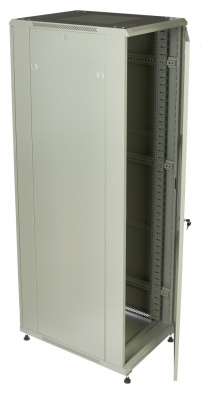 изображениеM426080GWTWOF | Шкаф телекоммуникационный напольный 42U 19" серверный 600х800 серый, дверь металл