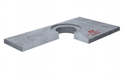 Плита перекрытия колодца ККСр-3 "ОП-1-80" от ооо комтел 