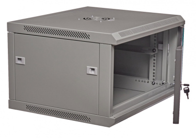 изображениеC066054GWTWOF | Шкаф телекоммуникационный 19 дюймов 6U 600х540мм серый