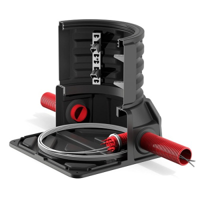 Колодец оперативного доступа КОД 2 H1000 с крышкой D 780 мм от ооо комтел 