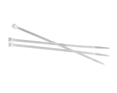 Стяжки  150х3,6мм белые (100шт) нейлон Netko