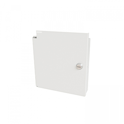 Кросс NTSS оптический настенный Мини, укомплектованный, 4 порта ST/UPC, 62.5/125 мкм (планка, ложемент, пигтейлы, КДЗС, адаптеры) серый RAL 7035