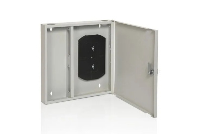 КТ-КН-16-SC | Кросс оптический настенный 16 портов SC однодверный