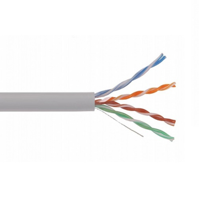 картинка витая пара u/utp сat 5e pvc 4х2х0,51 premium indoor 305м | uu.c5e.1.04.1.1