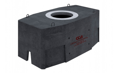 Колодец ККСр-4-80 ГЕК-ССД (В25) в битумно-латексной гидроизоляции от ооо комтел 