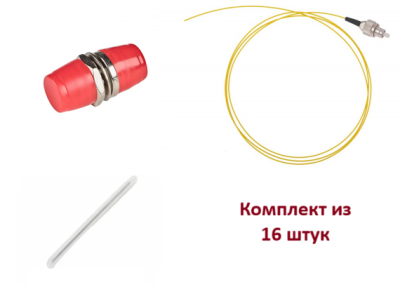 КТ-КС-1U-16-FCU | Кросс оптический стоечный укомплектованный на 16 портов FC/UPC, 1U