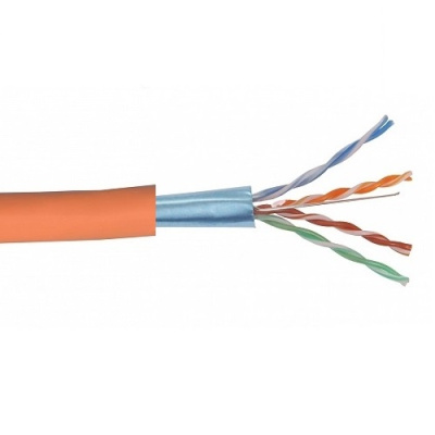 картинка витая пара f/utp сat 5e zh нг(а)-hf 4х2х0,52 premium indoor 305м | fu.c5e.3.04.5.1