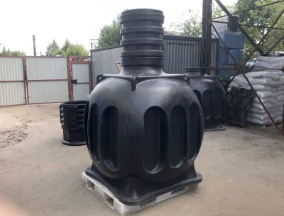 Колодец КС-5 c горловиной D580 мм и крышкой D560 от ооо комтел 