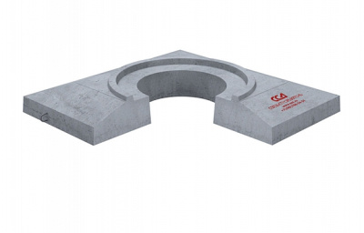 Плита разгрузочная для ККСр-1,ККСр-2 "ОП-1к-У" (В25)