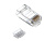 Вилка компьютерная UTP, RJ-45, 8P8C, кат.6, со вставкой, 100шт., NETKO Expert CKC изображение