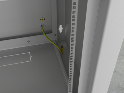 изображениеHyperline TWL-1230-SD-RAL7035 Шкаф настенный 19-дюймовый (19"), 12U, 650x600х300мм, перфорированная стальная дверь, несъемные стенки, 1 пара профилей, цвет серый (RAL 7035) (собранный)