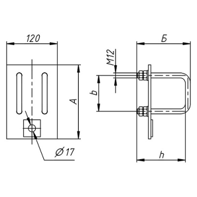 Узел крепления натяжной УН.Ш(1)-100 от ооо комтел 