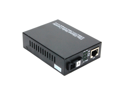 SK-MC-W31(55)-10/100-20 | Оптический медиаконвертер 10/100Base-TX - 100Base-FX, одноволоконный, 1310 нм, 20 км