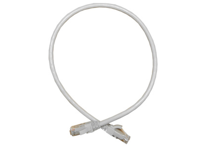 Патч-корд UTP4 cat.6a, 3.0м, литой коннектор, серый, Netko CKC