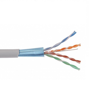 картинка витая пара f/utp сat 5e pvc 4х2х0,52 premium indoor 305м | fu.c5e.1.04.5.1