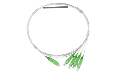 КТ-PLC-1х4-SCA-SM/0,9-1.5 | Разветвитель оптический (сплиттер) 1х4-SC/APC-SM/0,9 -1.5 м