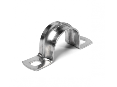 Скоба металлическая 2-х лапковая d 48-50 мм