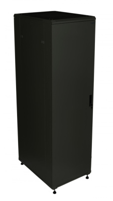 изображениеM426060BWTWOF | Шкаф телекоммуникационный напольный 42U 19" серверный 600x600 черный, дверь металл