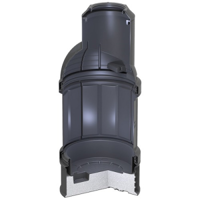 Колодец КС-7 H2895 мм с крышкой D 560 мм от ооо комтел 