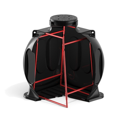 Колодец КС-5 с каркасом от ооо комтел 