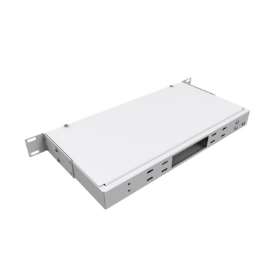 КТ-КС-1U-8-SC | Кросс оптический стоечный 8 портов SC, с кассетой, 1U