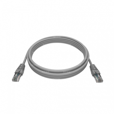 Патч-корд NTSS PREMIUM 2xRJ45/8P8C, T568B UTP CAT6 LSZH 3 метра, серый