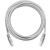 EC-PC4UD55B-BC-PVC-100-GY Шнур коммутационный UTP4 2хRJ-45 кат.5e 10м  PVC нг(В) серый NETLAN