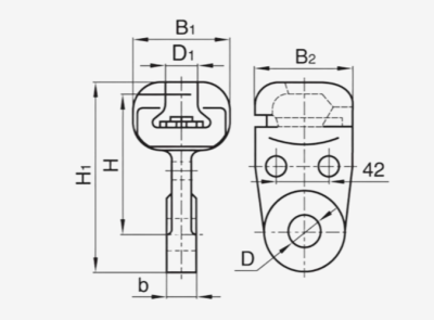 Ушко КТ-У1-16-20 от ооо комтел 