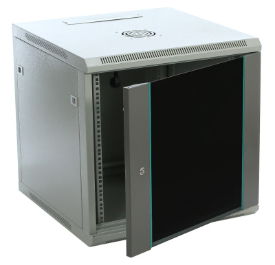 изображениеC096060GWTWOF | Шкаф телекоммуникационный настенный 9U 600x600 серый