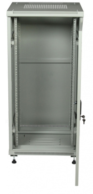 изображениеC2560100GWTWOF | Шкаф телекоммуникационный напольный 25U 19" серверный 600х1000 серый, дверь стекло