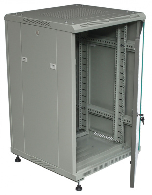 изображениеC1860100GWTWOF | Шкаф телекоммуникационный 18U 600x1000 серый
