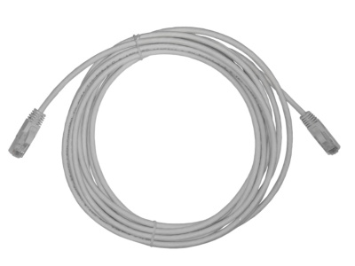 Патч-корд UTP4 cat.6, 5.0м, литой коннектор, серый, LSZH, NETKO Expert CKC