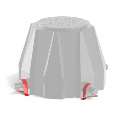 Крепление для фиксации колодца КС-3 от ооо комтел 