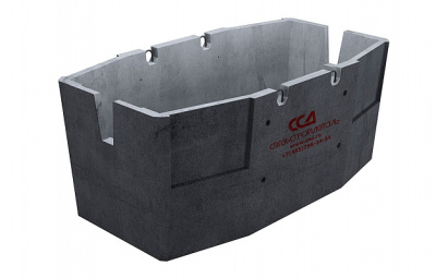 Колодец ККСр-4-80 ГЕК-ССД (В25) в битумно-латексной гидроизоляции от ооо комтел 