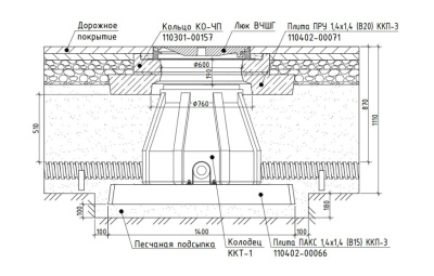 110104-00018 | Колодец пластиковый ККТ-1-ССД от ооо комтел 